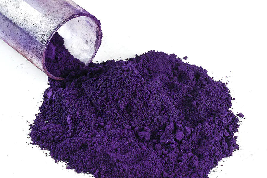 Acid violet 48 in leather industry dyeing